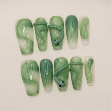 Jade Snake - Coffin | Ships from USA