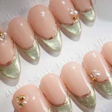 Silk Green - Almond | Ships from USA