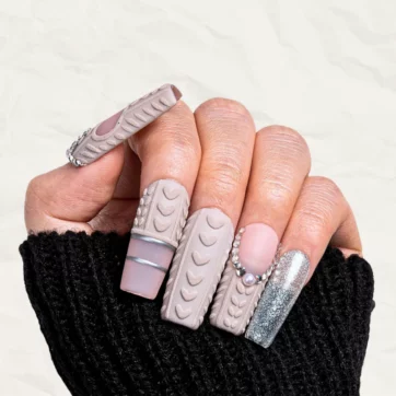 Elegant Knits - Square | Ships from USA