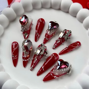 Ruby - Stiletto| Ships from Malaysia